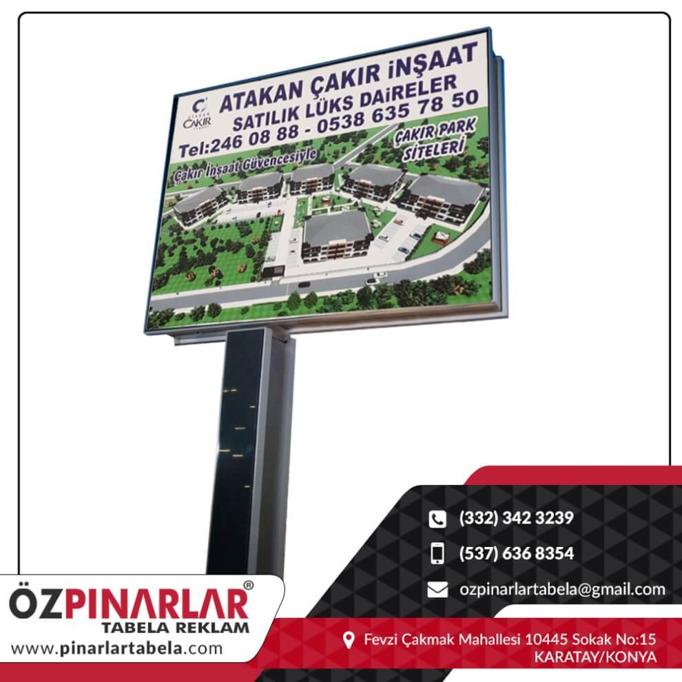 Konya Tabela, İnşaat Tabelası